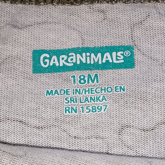 🎯 10 for $10 / 18 Month Baby Boy Onesie, Born Wild, Garanimals, Camouflage - Picture 6 of 8